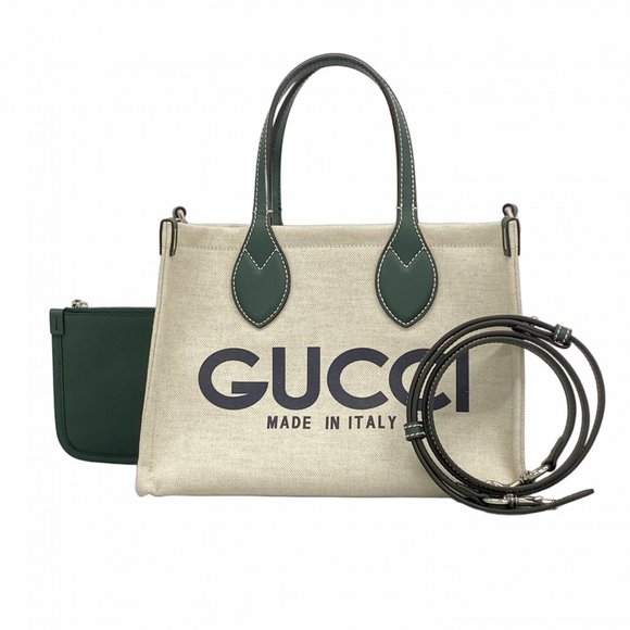 GUCCI Cream Tote Bag - Picture 1 of 12